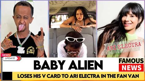 ari electra alien|Viral Sensation Baby Aliens Vulnerable Moment with Crush Ari。